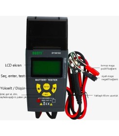 Resim Duoyı DY3015C Dijital Çok Fonksiyonlu Yazıcılı Araba Akü Test Cihazı 