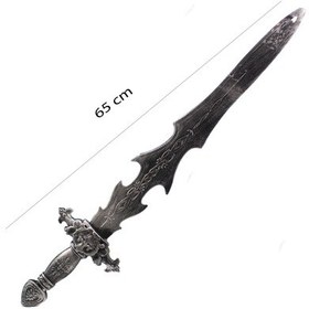 Resim Oyuncak Kılıc Kalkan Seti 1 Kılıc 1 Kalkan 65 Cm Şövalye Set 