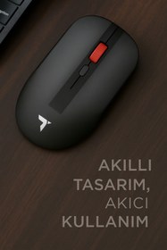 Resim Torima TM-18 Siyah Kablosuz Mouse Fare 