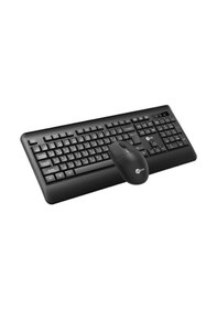 Resim Lenovo Leco-kw202 Kablosuz Klavye Mouse Set Siyah 