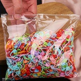 Resim 50 Adet Çok Renkli Plastik Güvenlik Pimleri - Örgü, Tığ İşi ve DIY İplik Projeleri için Küçük İşaretleme Klipsleri - Dayanıklı, Canlı Karışık Renkler ile İp Toplarını Düzenleme ve Sabitleme, Örgü Temelleri, Ergonomik Tasarım, Hafif Klipsler 