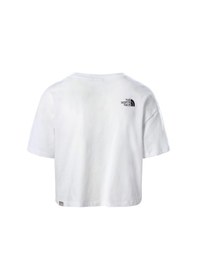 Resim Cropped Easy Tee Kadın T-Shirt - NF0A4T1R M Beyaz 