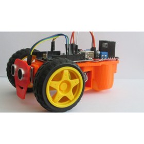 Resim Ponemio Ultrasonik Sensörlü Engelden Kaçan Robot 