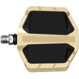 Resim Shimano Alüminyum Platform Pedal PD-EF205 Altın Siyah 