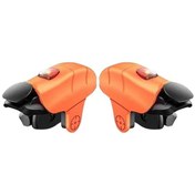 Resim Orange-mobil Oyun L1r1 Tetik Amaç Düğmesi Shooter Joystick Pubg iPhone Uyumlu Android Smartphone İçin Sani 