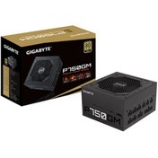 Resim Gigabyte 750w 80 Gold Gp-p750gm 13.5cm Fanlı Tam Modüler Power Supply Japon Kapasitör 