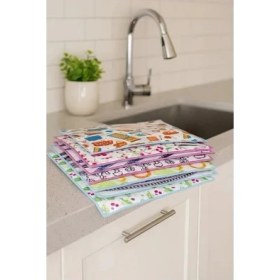 Resim 3 Adet Kurutma Bulaşık Altlığı 