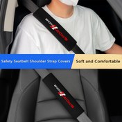 Resim 2 Adet Yumuşak Polar Araba Koltuk Kemeri Kılıfları - Toyota, Yaris, Camry, Tacoma, RAV4, Corolla için Uygun | Rahat Omuz Koruma & Kolay Kurulum 