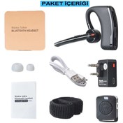 Resim Bluetooth Kablosuz Telsiz Kulaklık Baofeng Wln Wouxun Quansheng 