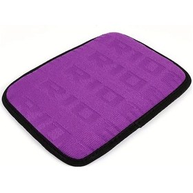 Resim Besthome1 Purple Jdm Brd Kumaş Konsol Dinlenme Kolçak Pedi Oto Yarış Tuning 