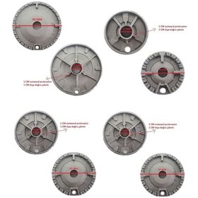 Resim Dominox Uyumlu Set Üstü Ocak Ankastre Bek Kapak Takımı 4Göz Için Tam Set - 552408479 