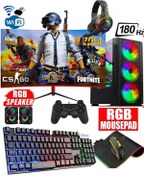Resim DMC N249 (PUBG,GTA 5) Ryzen 5 5500,16gb,500gb Hdd,256gb Ssd,6gb Gtx1660,24''180hz Oyuncu Bilgisayarı 