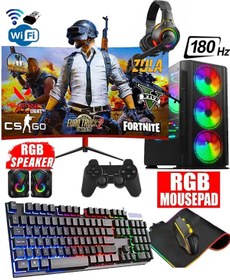 Resim DMC N249 (PUBG,GTA 5) Ryzen 5 5500,16gb,500gb Hdd,256gb Ssd,6gb Gtx1660,24''180hz Oyuncu Bilgisayarı 