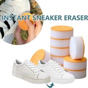 Resim 8 Adet Anında Sneaker Temizleyici Süngerler - Çift Taraflı, Durulama Gerektirmeyen Ayakkabı Temizleme Pedleri Beyaz Tabanlar & Daha Fazlası İçin, Su Aktive 