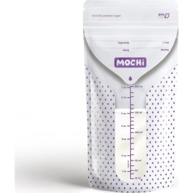 Resim Mochi Anne Sütü Saklama Poşeti 50 Adet 200ML 