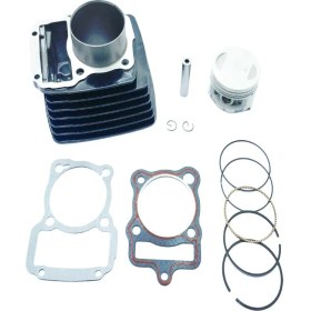 Resim SVNMOTOR Cg 150 Silindir Komple 65,5X13 Pim Siyah 