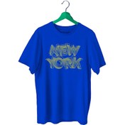 Resim Bluu Newyorklite Sporcu T-Shirt Bisiklet Yaka (528819102) 