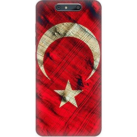 Resim Teknomeg Turkcell T80 Bayrak Desenli Tasarım Silikon Kılıf 