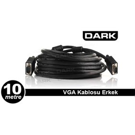 Resim Dark Dk-Cb-Vgal1000 10Mt Vga Kablo 