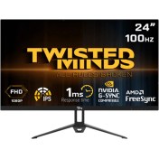 Resim Twısted Mınds 24 TM24FHD100IPS Fhd 100HZ 1ms HDMI VGA IPS Freesync/gsync Çerçevesiz Gamıng Monitör 
