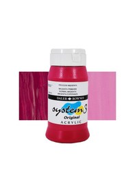 Resim Daler Rowney System 3 Akrilik Boya 500Ml 412 Process Magenta 