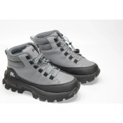 Resim Minican Kaymaz Kalın Dişli Taban Lastik Bağcıklı Kolay Giyim Kısa Boy Trekking Spor Bot 