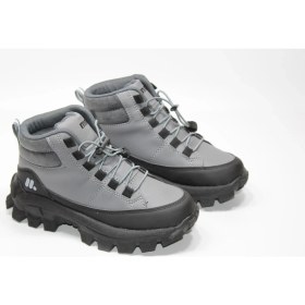 Resim Minican Kaymaz Kalın Dişli Taban Lastik Bağcıklı Kolay Giyim Kısa Boy Trekking Spor Bot 