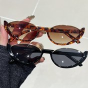 Resim 2 adet Şık Geometrik Çerçeve Gözlük - Siyah ve Kahverengi, Günlük Hayat ve Sokak Fotoğrafçılığı için Mükemmel, Moda Aksesuarları, Günlük Moda Gözlükleri | Geometrik Tasarım | Dekoratif Gözlük 