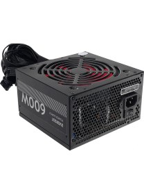 Resim Verto Everest EPS-600A, Peak 600W, 12CM Fan, Atx, Aktif Pfc, Gamıng Power Supply (Psu) Bulk 