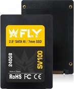 Resim SV100, 240GB, 560-540Mb/s, 2.5&quot; SATA3, 3D NAND, SSD FLY