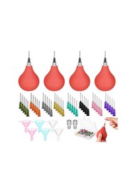 Resim Seramik Kaydırak Sıkma Şişesi Kil Sır Sıkma Şişesi 