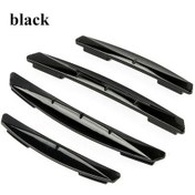 Resim Siyah 4 Adet/paket Araba Anti-çarpışma Şerit Araba Kapı Emniyeti Koruyucu Kapı Kenar Trim Koruma Şekillendirici Kalıplama Anti-scratch Etiket Zpg 