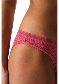 Resim Penti Fuşya Easy Lace Dantel V Model Slip Külot Carmıne 