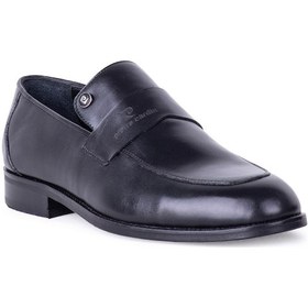 Resim Pierre Cardin 711059 Erkek Hakiki Deri Klasik Ayakkabı Siyah 