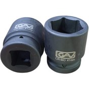 Resim Gav 1'' 41mm Kısa Siyah Lokma 1 Adet 