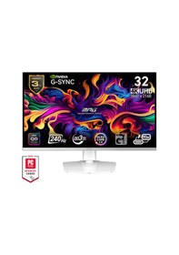 Resim Msı Mpg 321urxw Qd-oled 31.5 240hz 0.03ms Qd-oled G-sync Cece5msı0277 