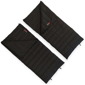 Resim Naturecamp Hati 350 Siyah -15 Derece Birleşebilir Çift Kişilik Uyku Tulumu Siyah 