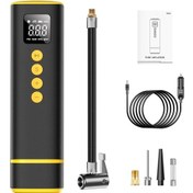 Resim Araba Lastiği Hava Pompası Mini Hava Kompresörü Taşınabilir 1 Adet 