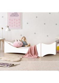 Resim Markaawm Montessori Yatak Mdf Çocuk ve Bebek Karyola Happy 