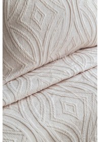 Resim Tek Kişilik Belmont Bej Timeless Yatak Örtüsü Nevresimli Prime Set Bej 