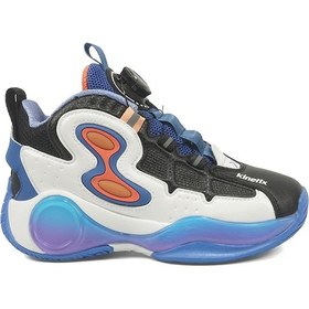 Resim Kinetix Vortex F 6fx Siyah Erkek Çocuk Basketbol Ayakkabısı Siyah-beyaz-turuncu 