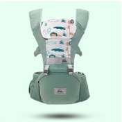 Resim Yystore Bebek Kanguru 2'si 1 Arada Kanguru Bel Taburesi Askısı Yaz İçin Tqk-23232 St Altın 