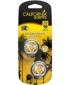 Resim California Scents® Mini Diffuser "GoldenS Delight" Kalorifer Geçme Koku 2'li Set 