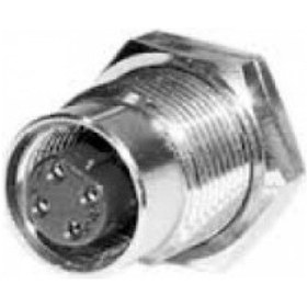 Resim Autonics Pt1-d ,m12/4-pin Dişi Panel Tip Soket 