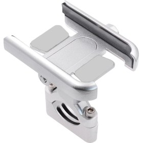 Resim Prettyia Evrensel Telefon Tutucu Gidon Montaj Braketi Motosiklet Gümüş Için Standı (Yurt Dışından) 