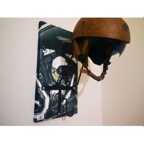 Resim Özel Fotoğraflı Kask Askısı, Motorcu Kask Askısı, Personalv44 