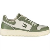 Resim Tommy Hilfiger Tommy Jeans Retro Basket Erkek Yeşil Spor Ayakkabı 