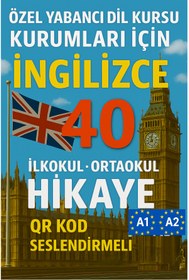 Resim Easy Readers Özel İngilizce Kursları Kurumları için İngilizce 40 Hikaye Kitabı - ilkokul - Ortaokul 