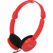 Resim Yifomall Kubıte T-111 Kulaküstü Kablolu Kulaklık 3.5mm, Yatırılabilir, Hafif 60g , Yüksek Kaliteli Ses, Müzik Ve Oyun İçin, Kırmızı Diğer 