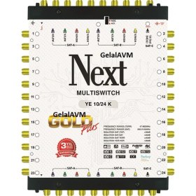 Resim Next 10/24 Kaskatlı Multiswitch Uydu Santrali 